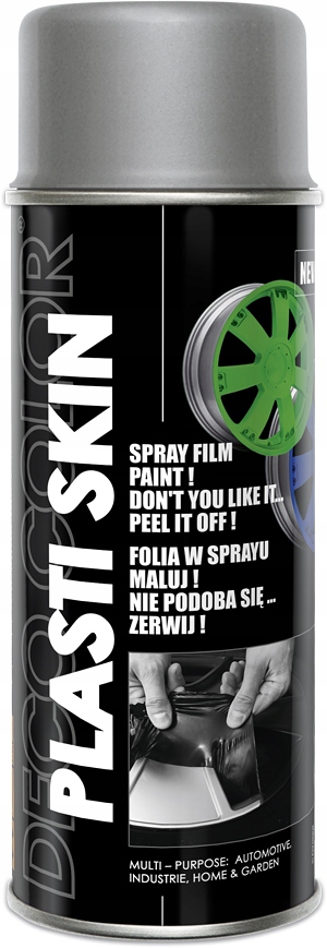 

Folia w spreju Plastiskin Srebrny 400ml Deco Color