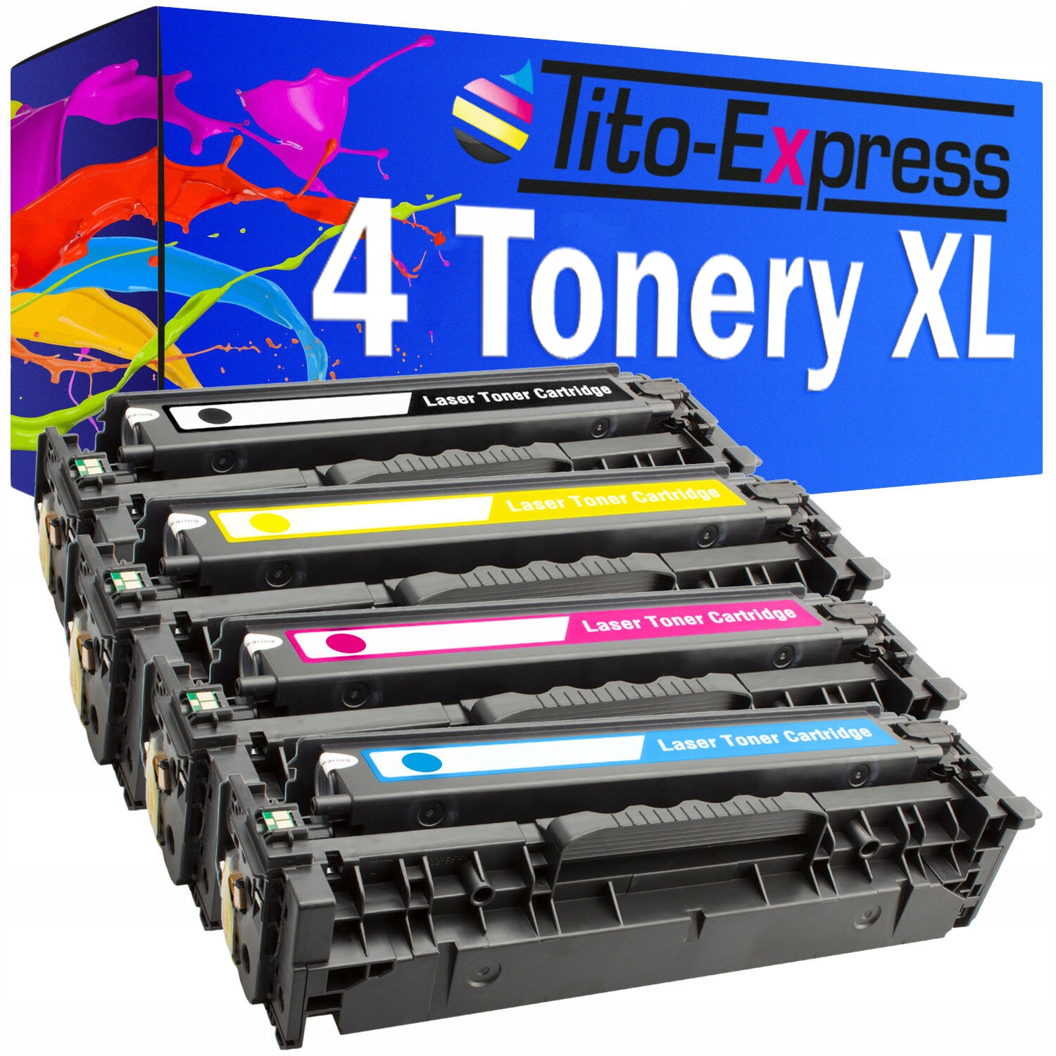 

4 Tonery dla Hp CE410X CE413A PlatiniumSerie