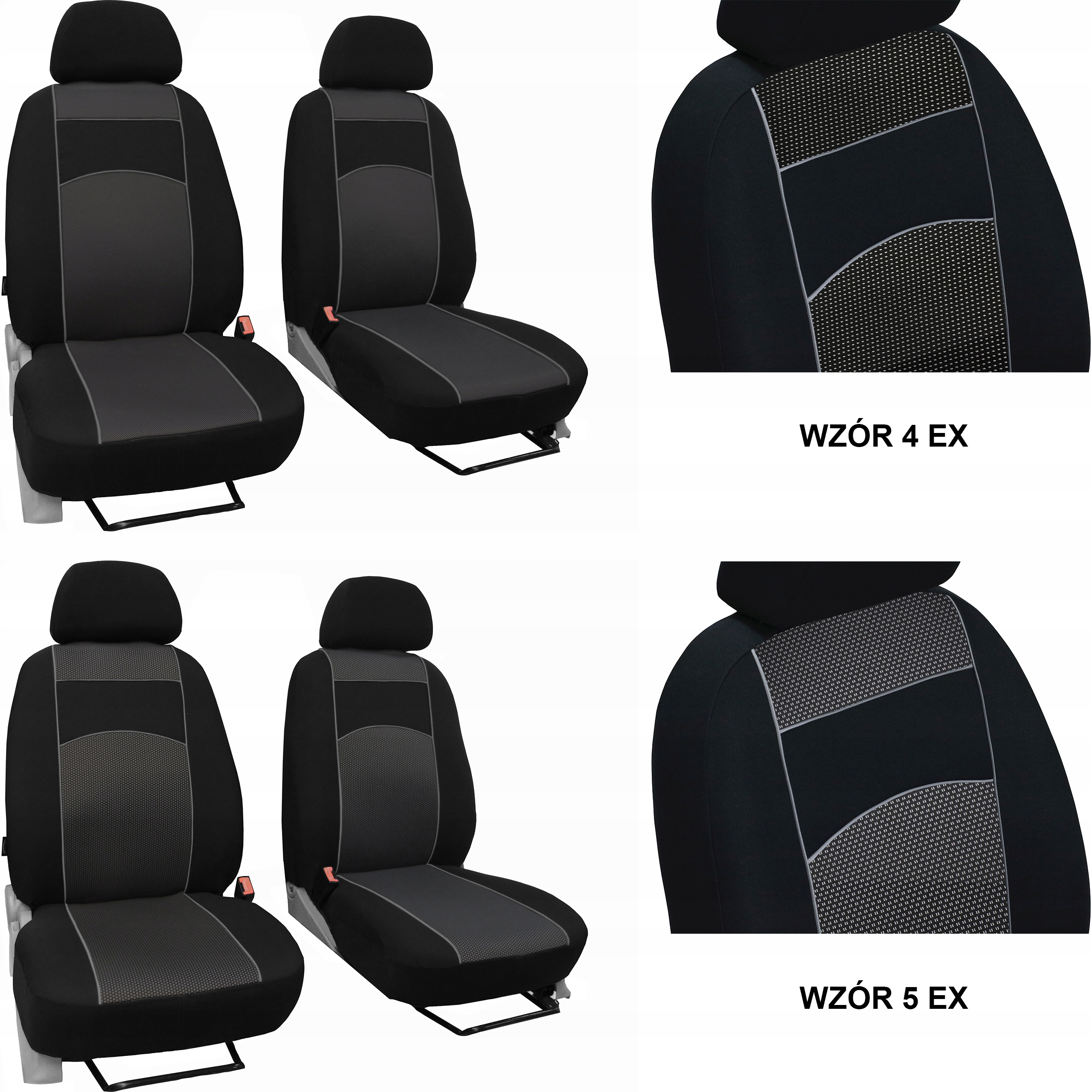 GRUBE POKROWCE MIAROWE do IVECO DAILY 3 1+1 Model Vip