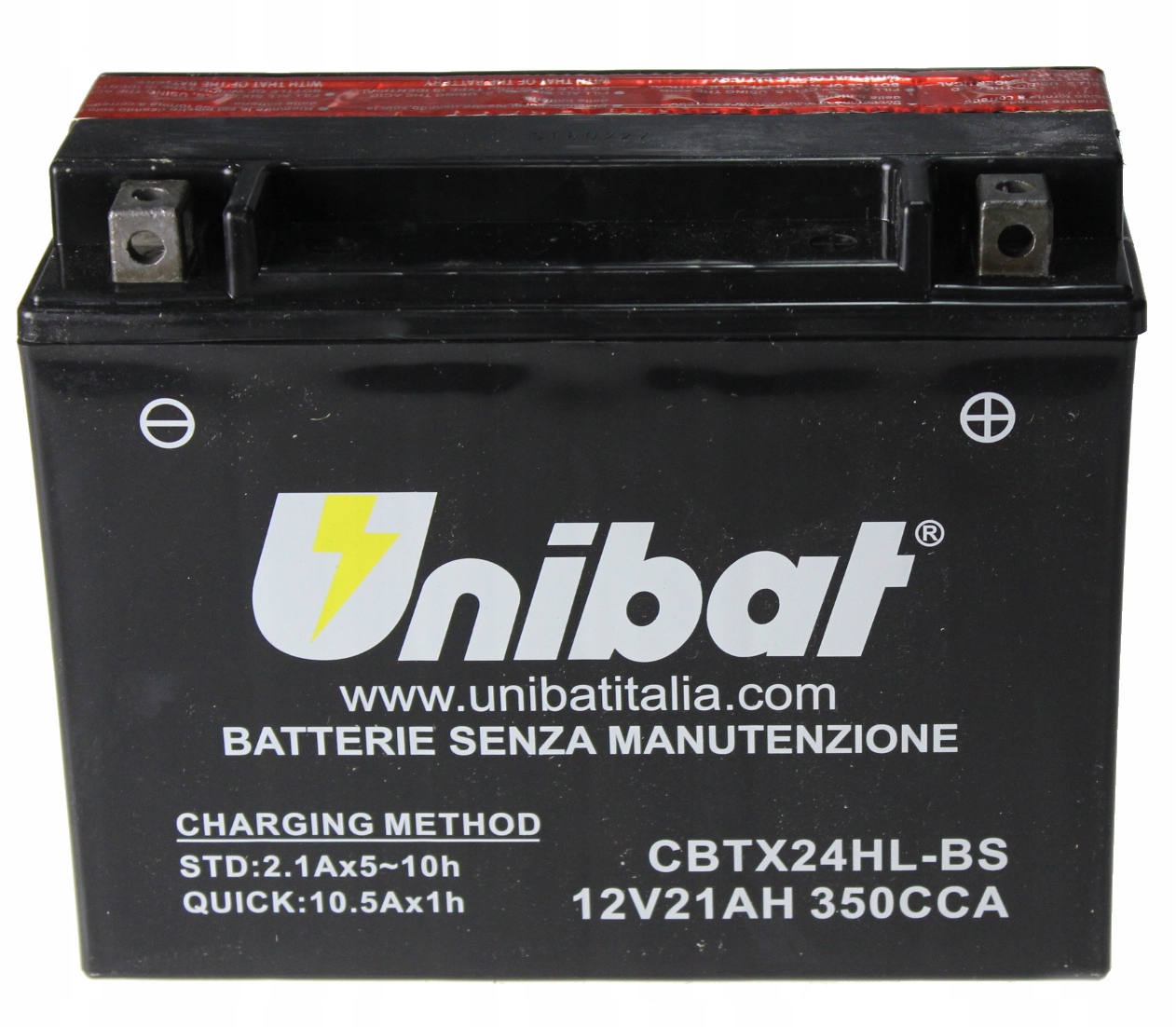 Batéria Unibat CBTX24HL-BS 21Ah 350A 12V