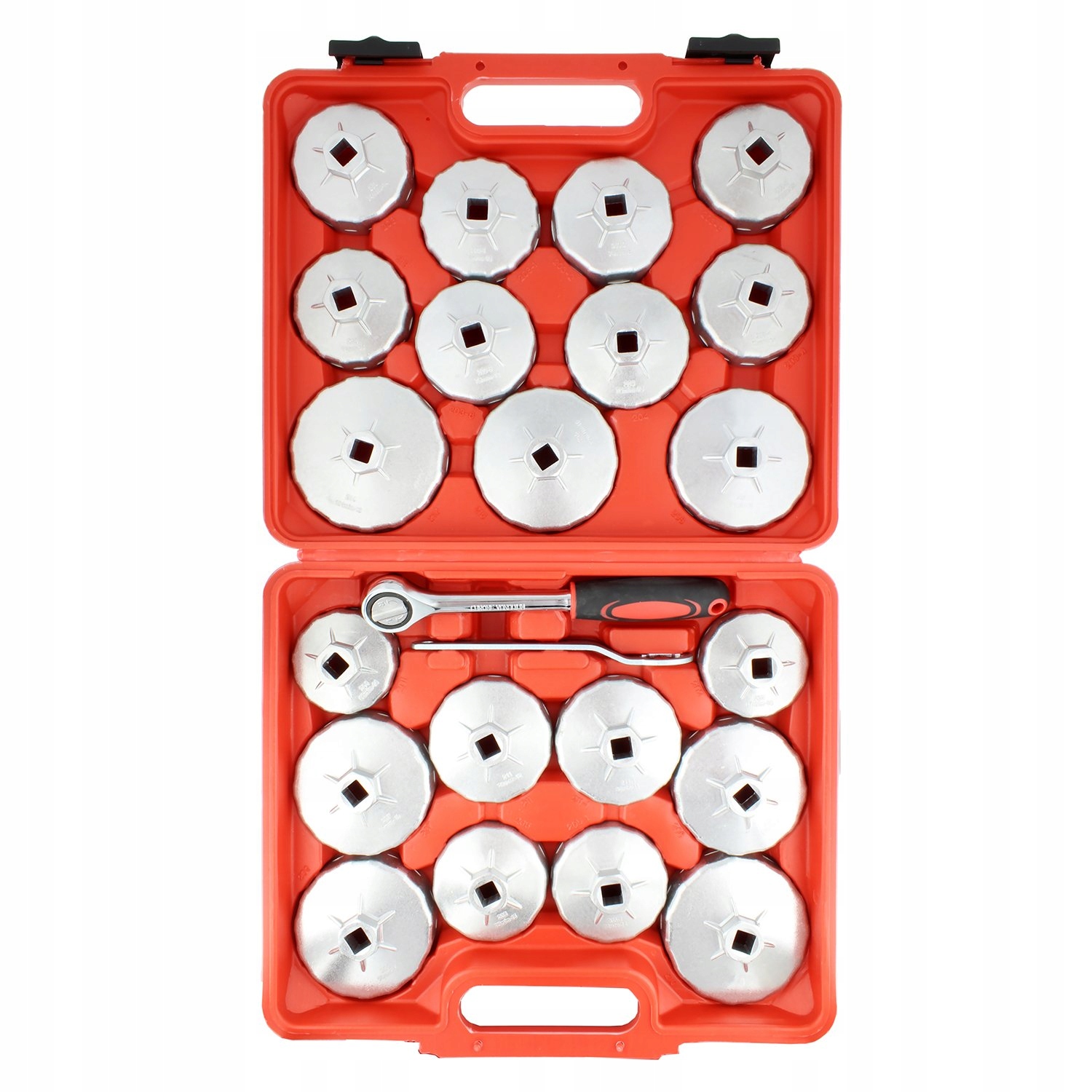 KLUCZE NASADOWE DO FILTROW OLEJU NASADKI ZESTAW 23 Kind Socket wrench