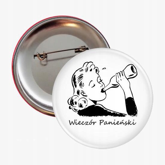 

Przypinka Na Wieczór Panieński *wzory Warszawa