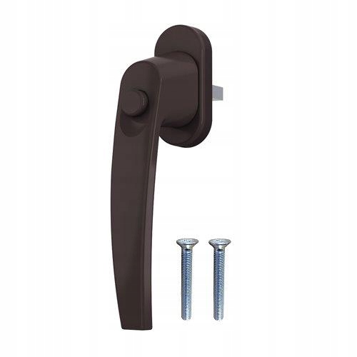 

Klamka z przyciskiem Victory Brąz Ral 8019