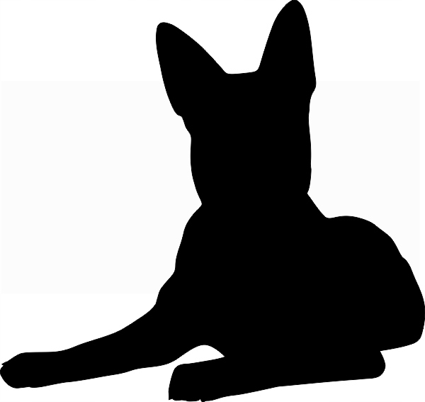 

Szablon malarski Pies Owczarek 35 x 35 cm