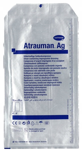 

Atrauman Ag opatrunek ze srebrem 10 x 20 cm 1 szt