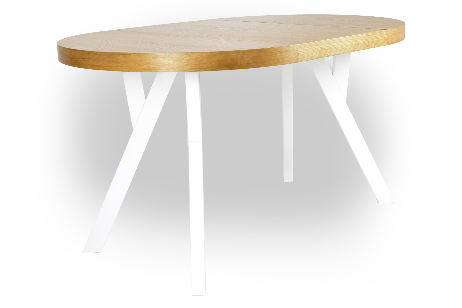 STÓŁ OKRĄGŁY ROZKŁADANY 90/2X50 LOFT Marka Tik