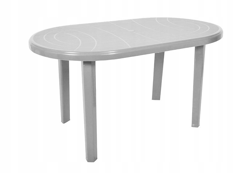 SZARY ZESTAW MEBLI OGRODOWYCH 8+1 STÓŁ KRZESŁA Producent OŁER