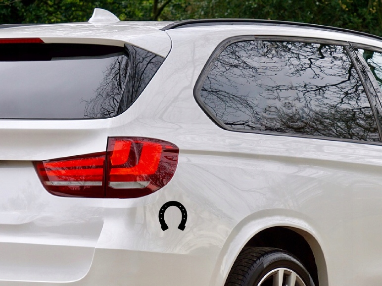 naklejka podkowa 8cm na samochód Kod producenta COMMNSP