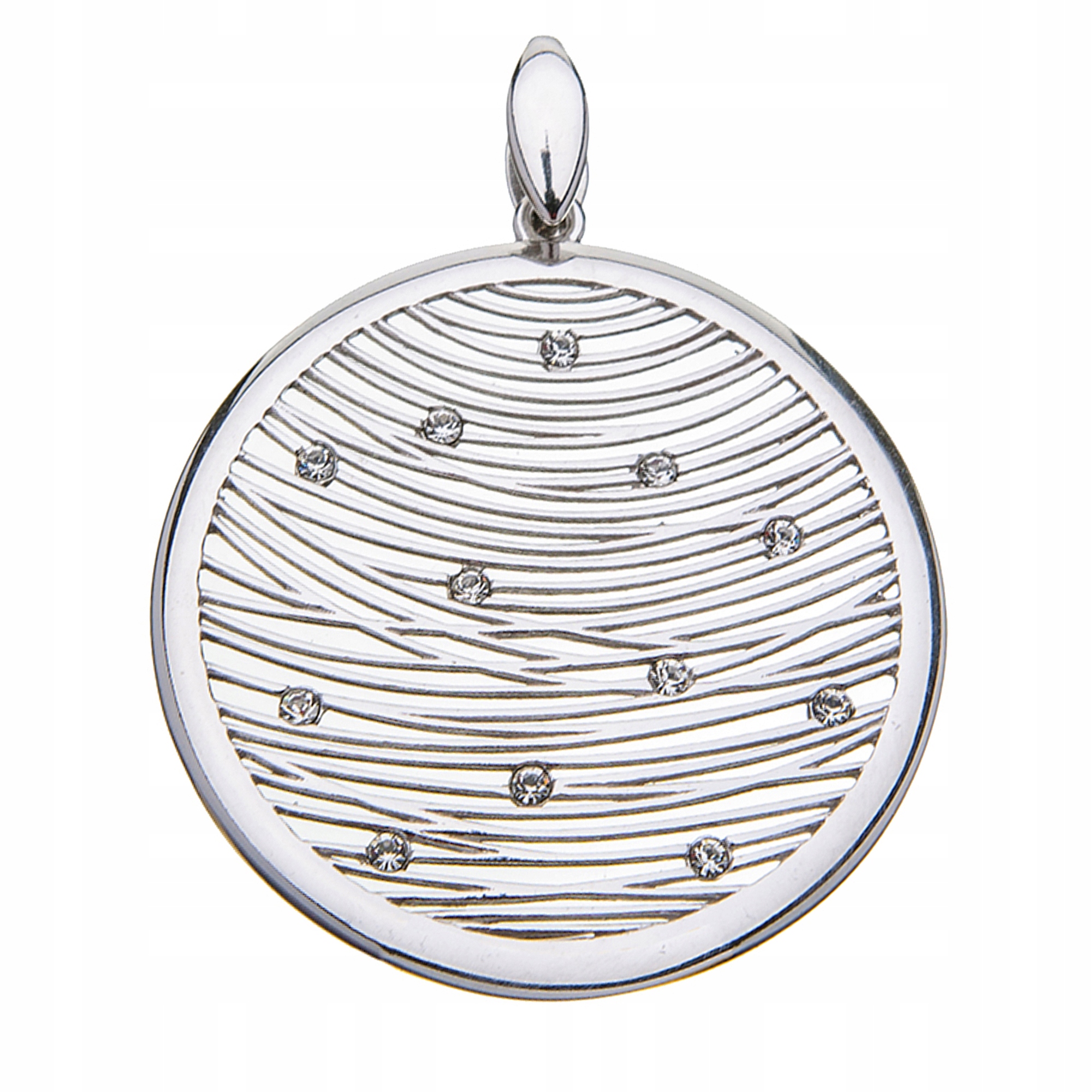 Stříbrný Přívěsek Se Zirkony Přívěsek Stříbro 925