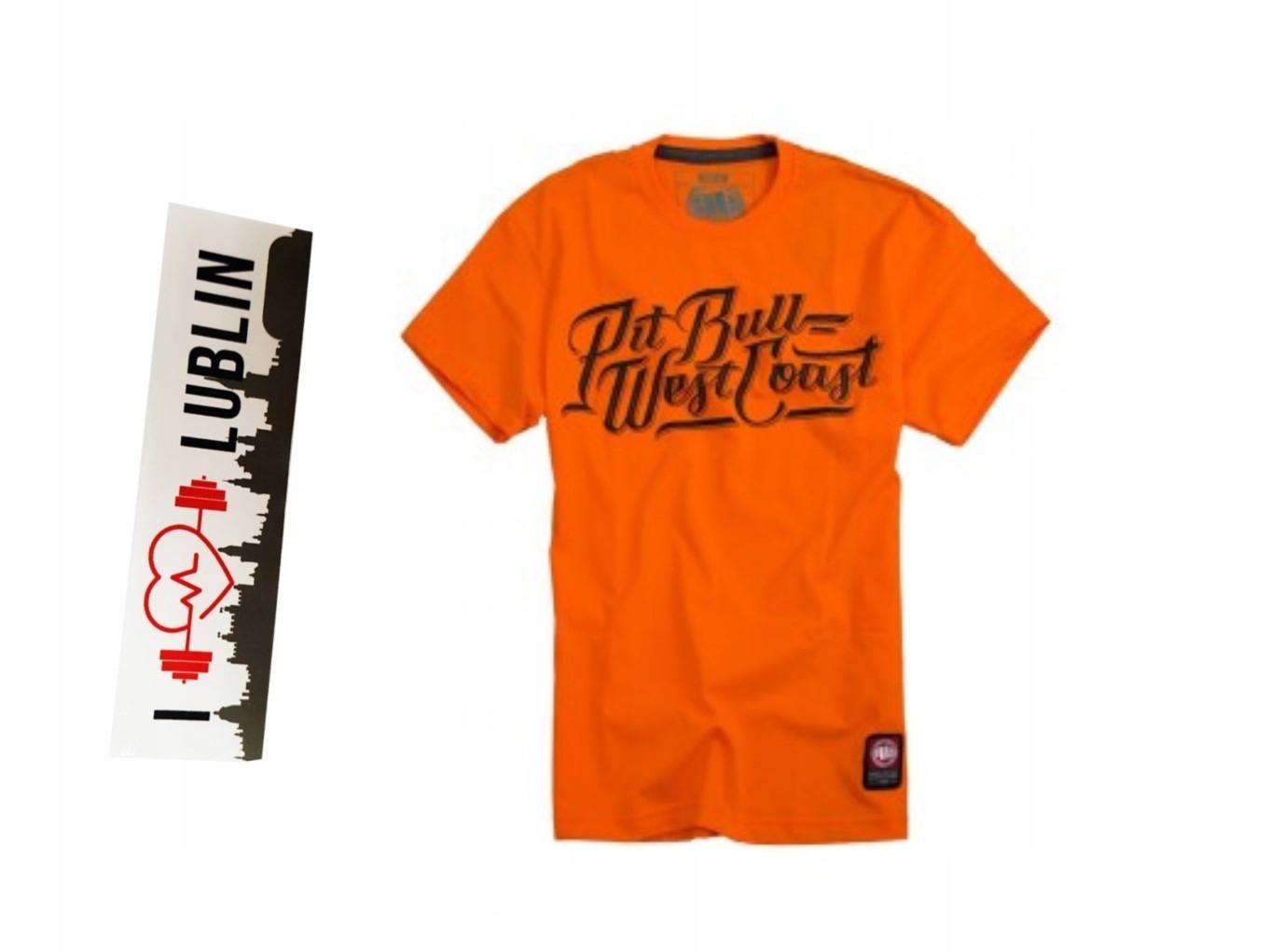 

Pit Bull T-Shirt Basic Speed Orange pomarańczowa