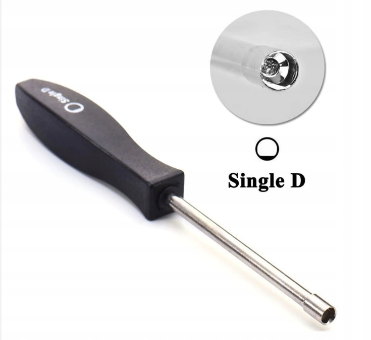 KLUCZ WKRĘTAK DO REGULACJI GAŹNIKÓW TYP Single D