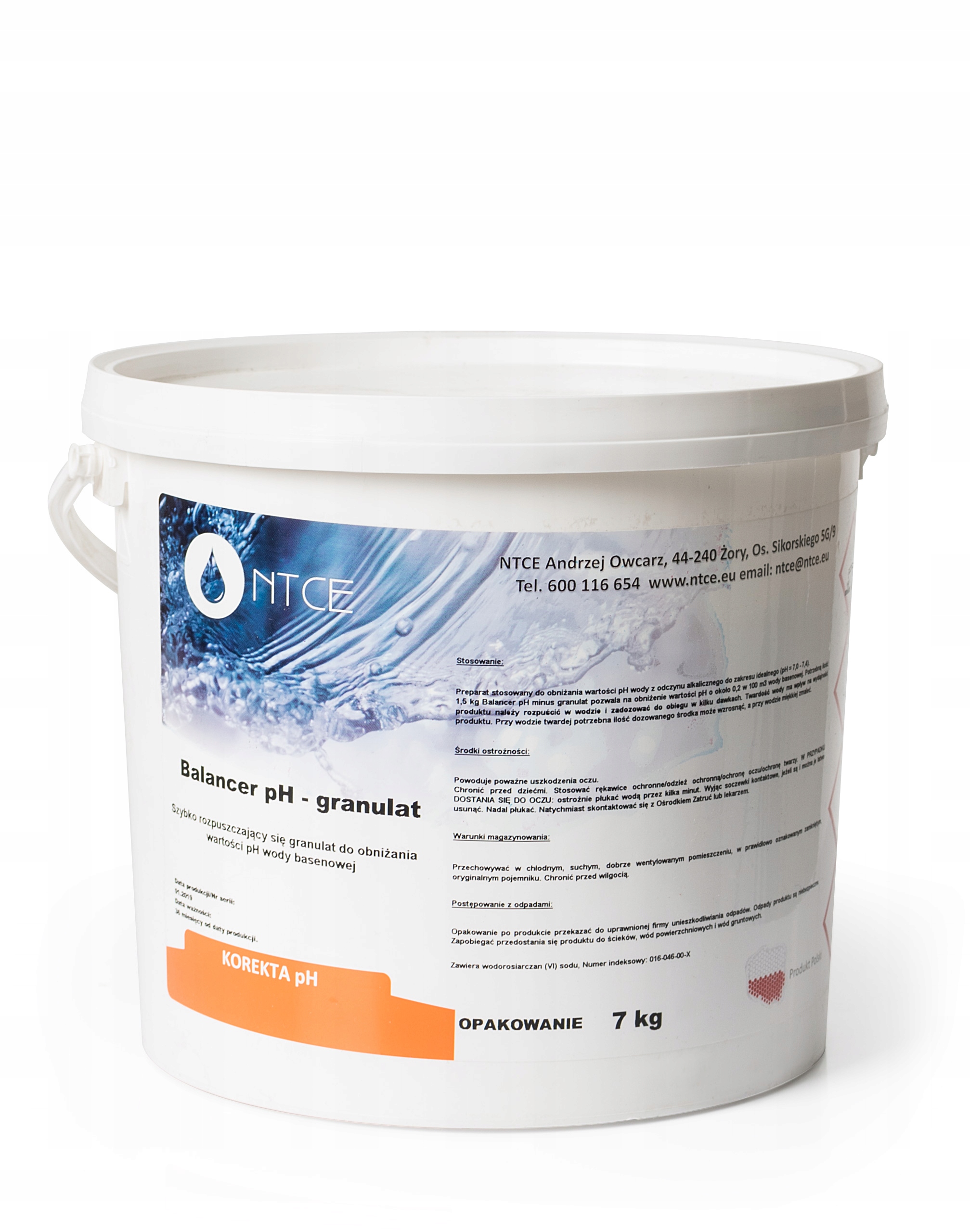 

Ph Minus pH- Chemia do Basenu Basenowa Ntce 7 kg