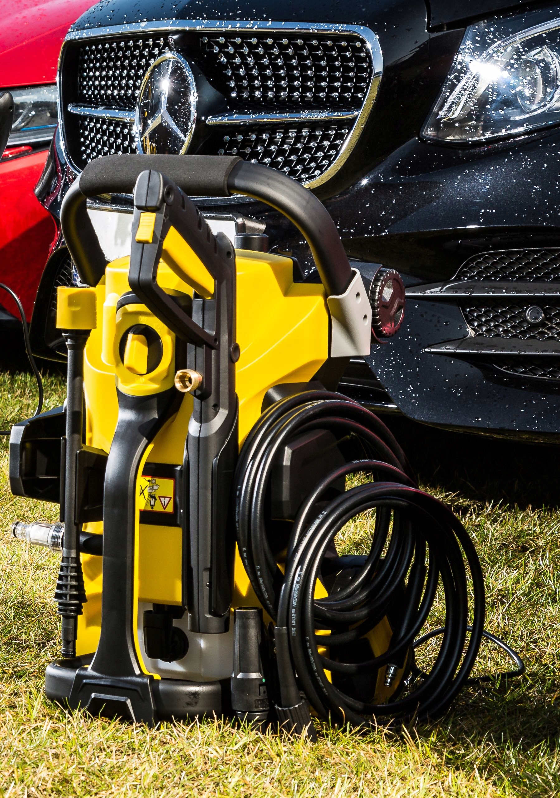 MOCNA MYJKA CIŚNIENIOWA RIWALL 250BAR + PŁYN KARCHER 0,5L TURBO DYSZA LANCA Marka Riwall