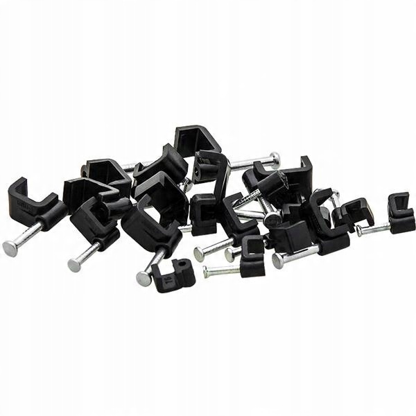 

Uchwyt kabla Flop KNP-5 mm płaski czarny Uv 100SZT