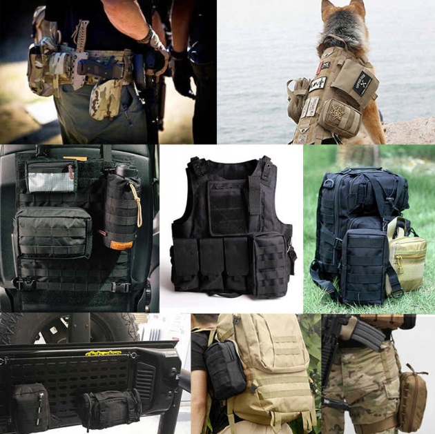 SASZETKA WOJSKOWA KIESZEŃ ZASOBNIK POKROWIEC MOLLE Marka White eagle