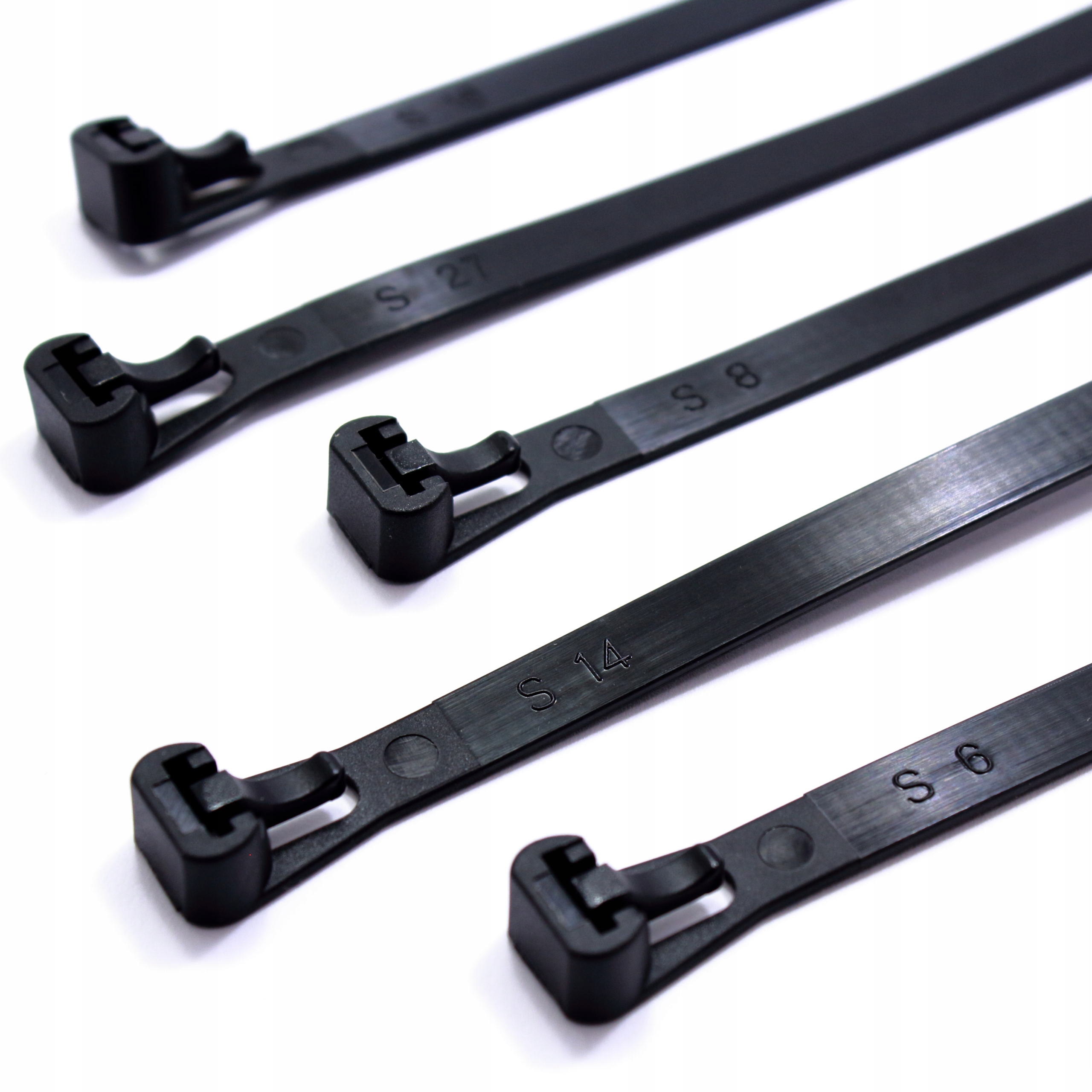 

Opaski Kablowe Otwieralne 300/7.5 Czarne 100 Szt.