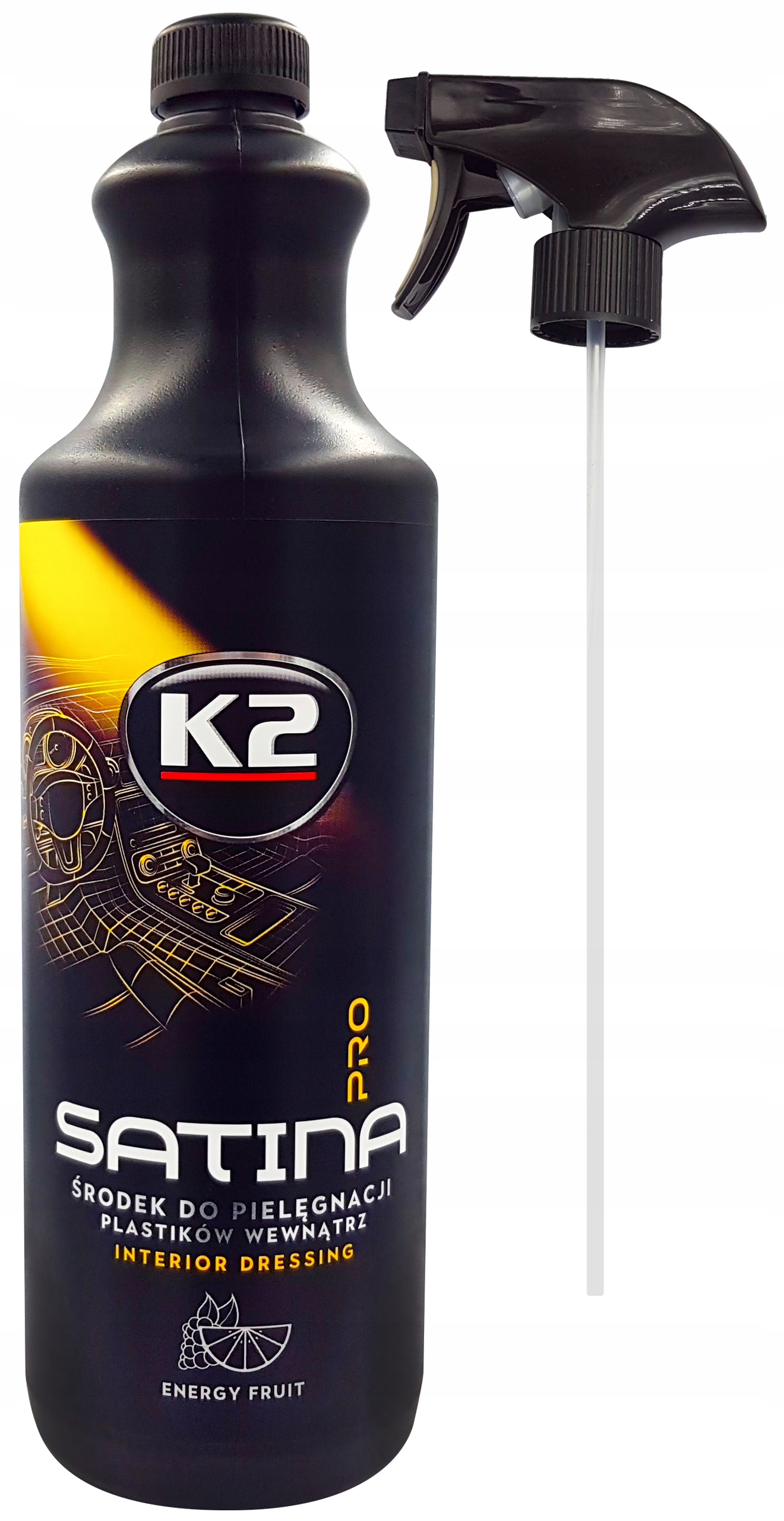 

K2 Satina Pro Energy Fruit 1000ML Czyści Wnętrze