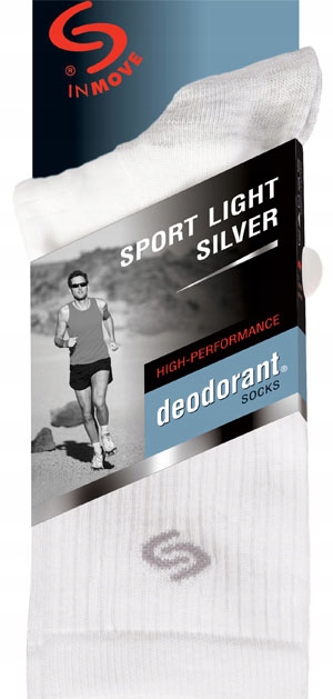 Skarpety sportowe DEODORANT InMove Light ba41-43 Rozmiar 41-43