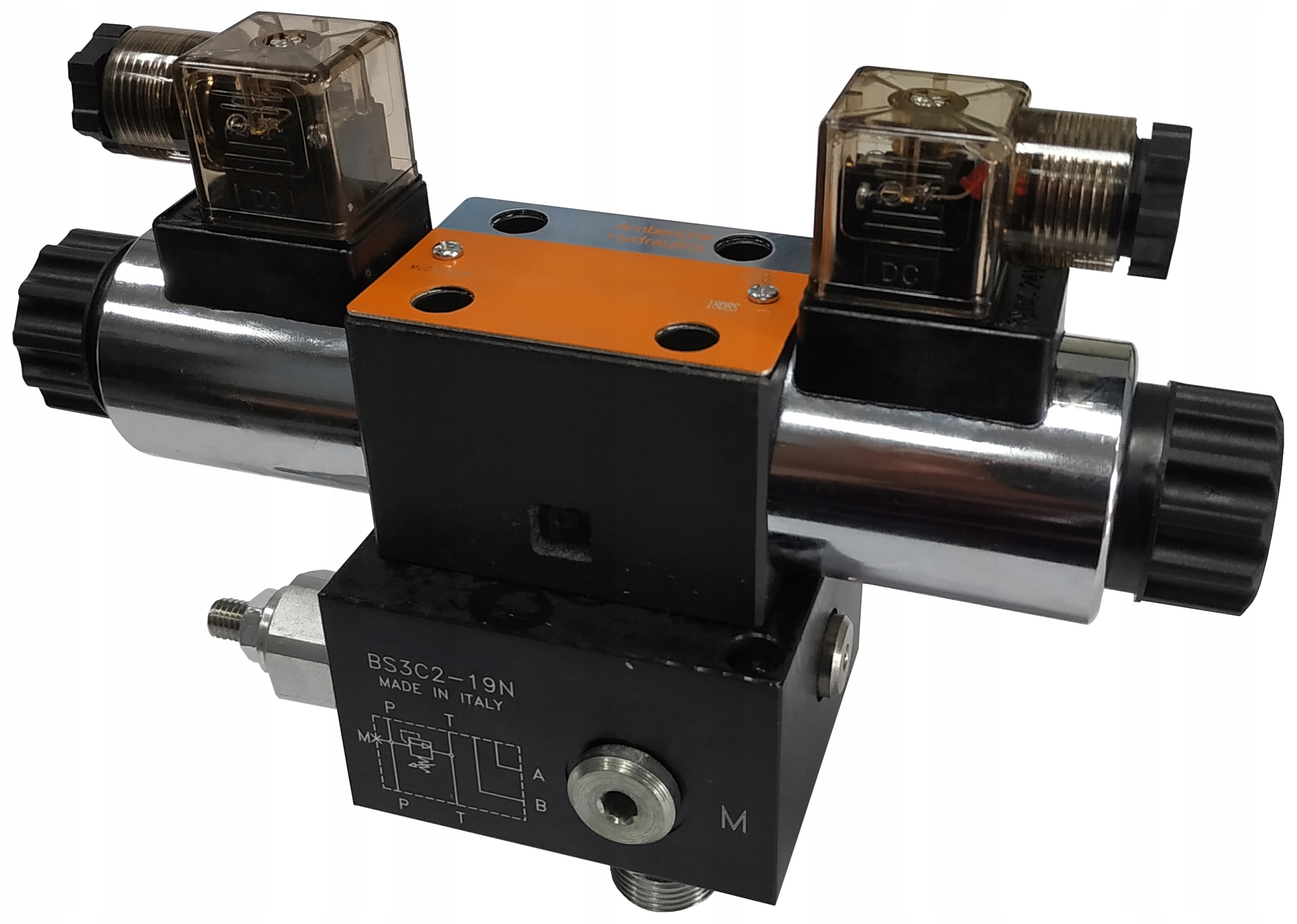 8050.1SEK.60LDD - РОЗПОДІЛЬНИК HYDR. CETOP 1 СЕК 60Л ЕЛЕКТРИЧНИЙ 24В