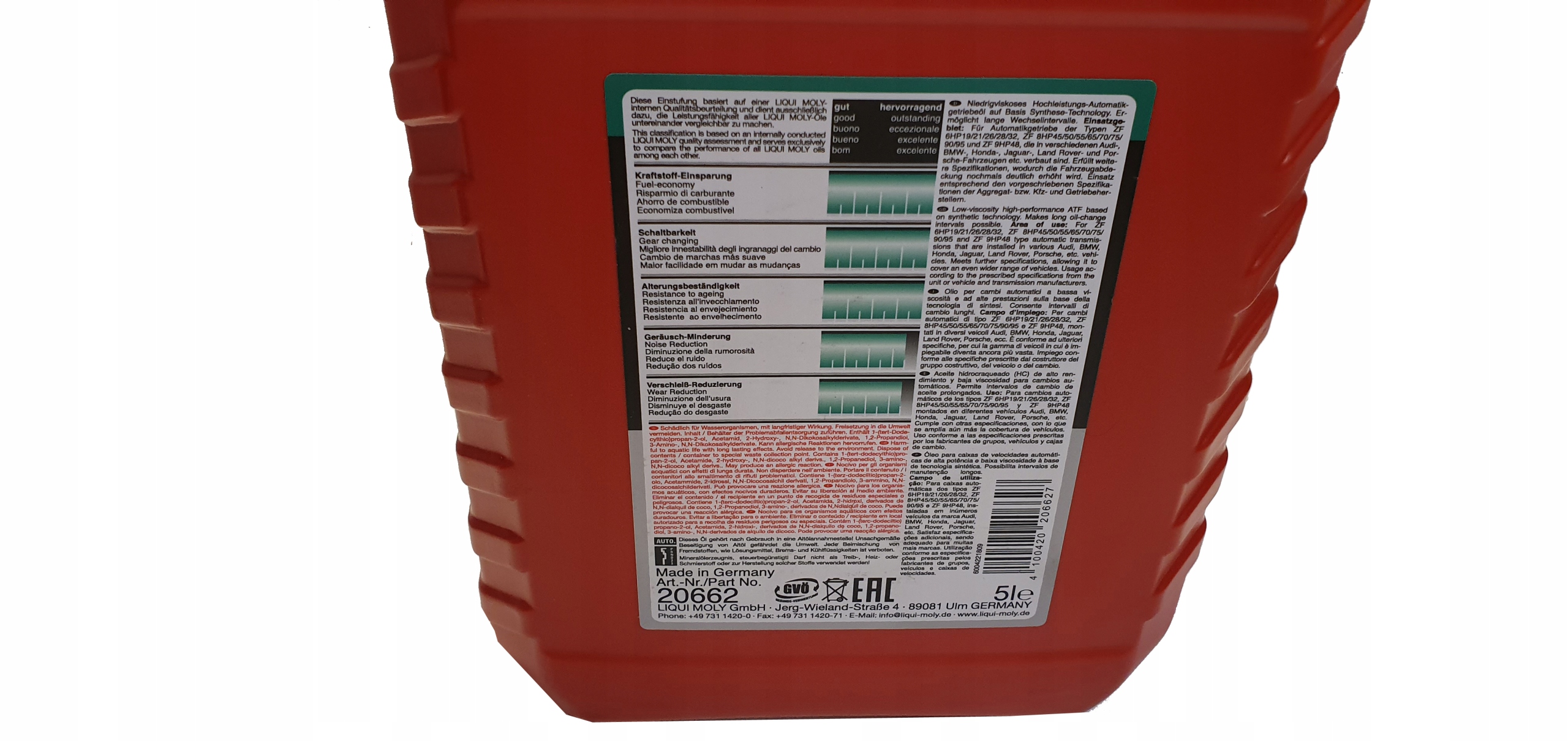 LIQUI MOLY OLEJ TOP TEC ATF 1800 5L DEXRON VI Producent Liqui Moly