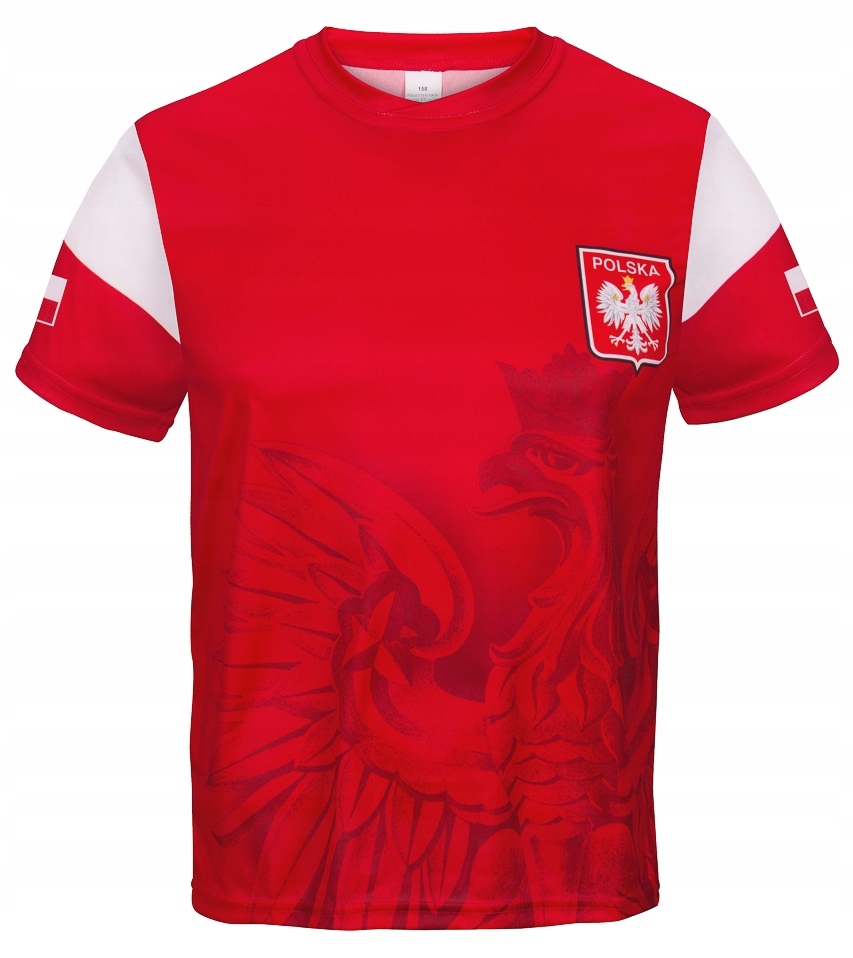 ORZEŁ POLSKA - sportowa koszulka kibica RD r. L