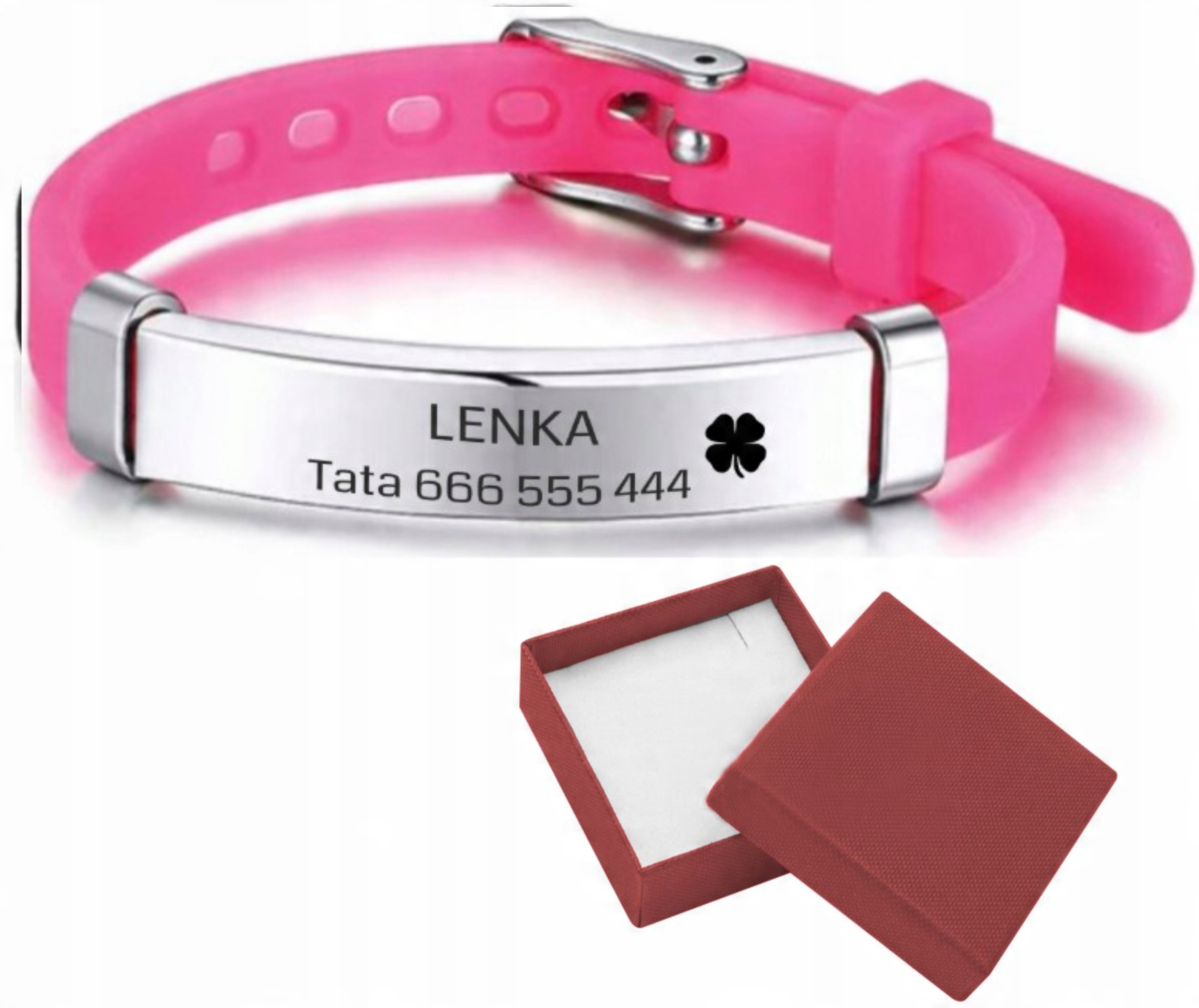 

Opaska na rękę Dziecka Napis/alert Med. /identyfi.