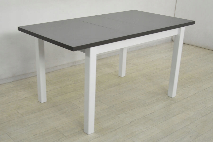 BIAŁY Stół rozkładany kuchenny 80x120/150 OD RĘKI Kolekcja M-5