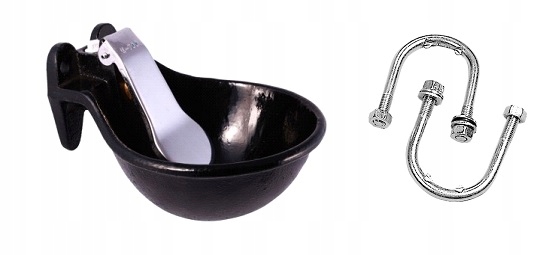 

Poidło dla Bydła Konia Cieląt żeliwne z obejmą