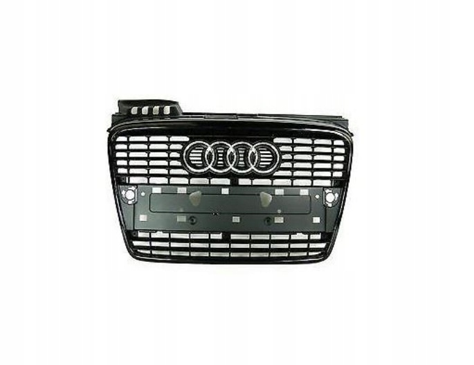 ATRAPA CHŁODNICY GRILL PRZÓD CZARNY AUDI A4 B7 ASO