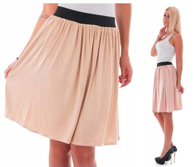 

MIDI Spódnica Na Gumie Kolory (36-60) r60