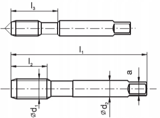 FANAR Gwintownik M8 HSS DIN352/2 Marka Fanar