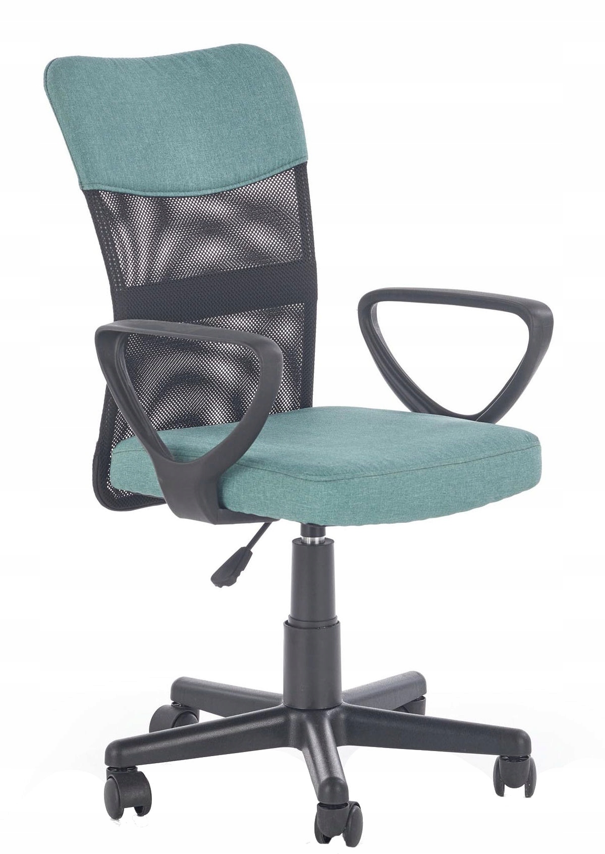 Fotel biurowy Timmy krzesło obrotowe turkus