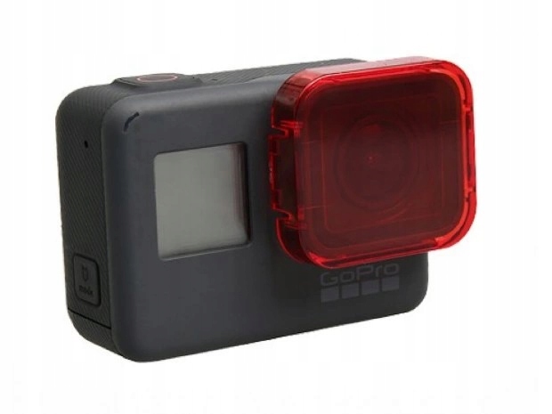 

Filtr Czerwony Korygujący Podwodny GoPro hero 5 6