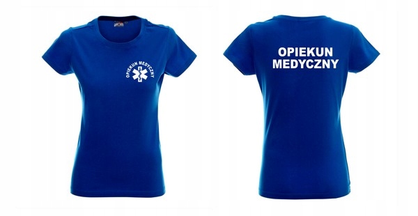 KOSZULKA OPIEKUN MEDYCZNY FIZJOTERAPEUTA JAKOŚĆ L