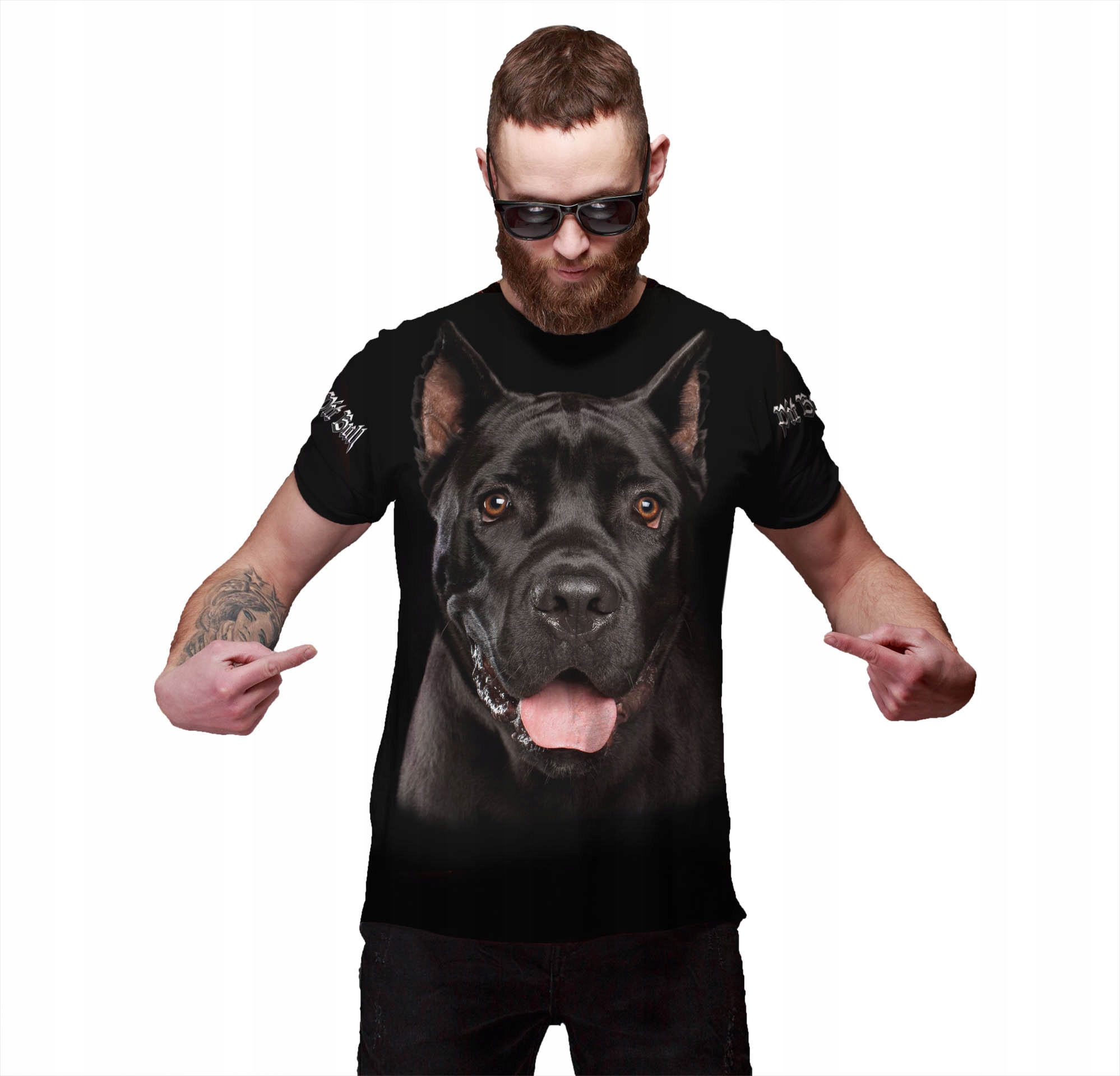 

Koszulka Fullprint T-shirt Pies S Trwała Nadruk Pl