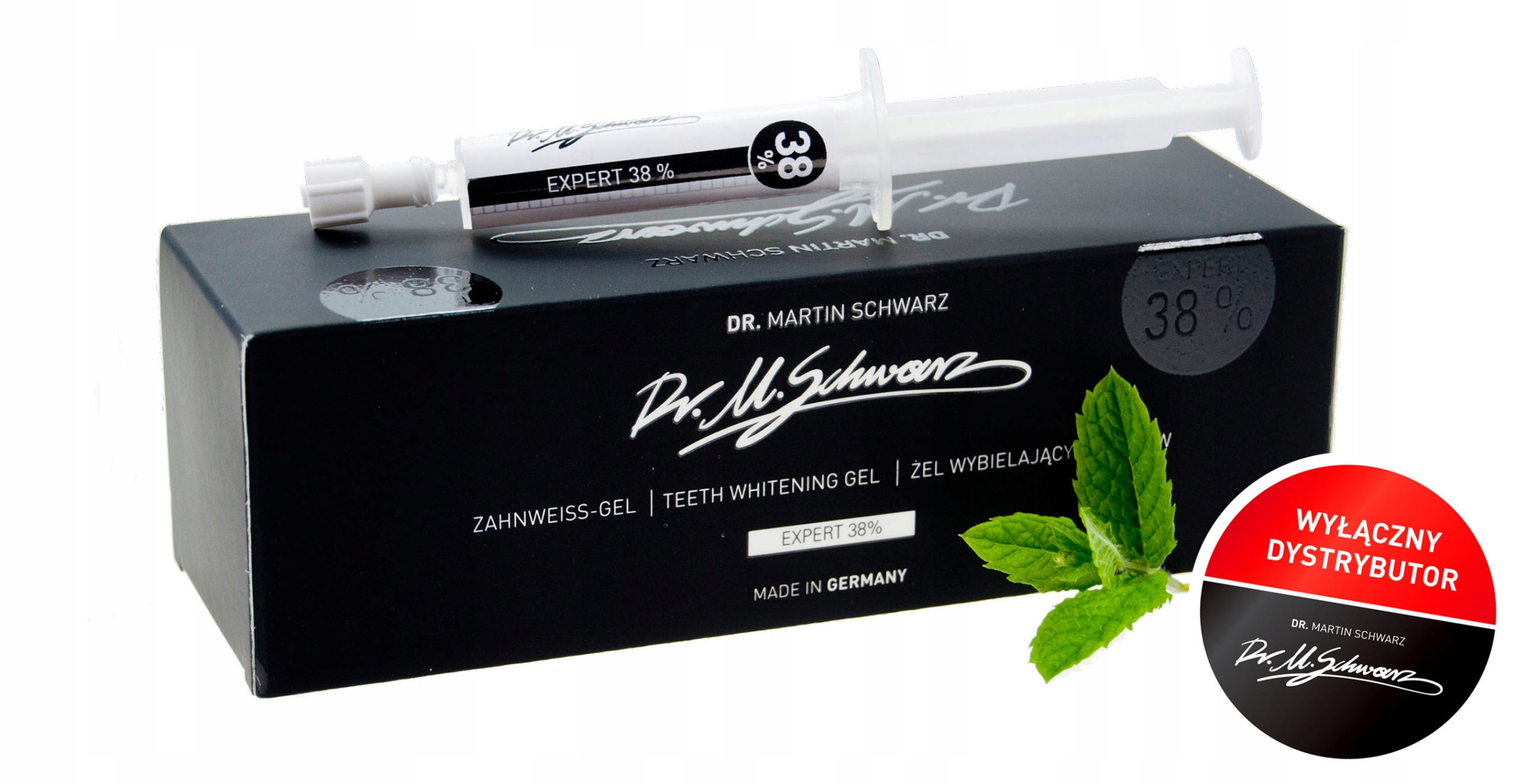 

Żel Do Wybielania Zębów Dr. SCHWARZ__38%__ORIGINAL