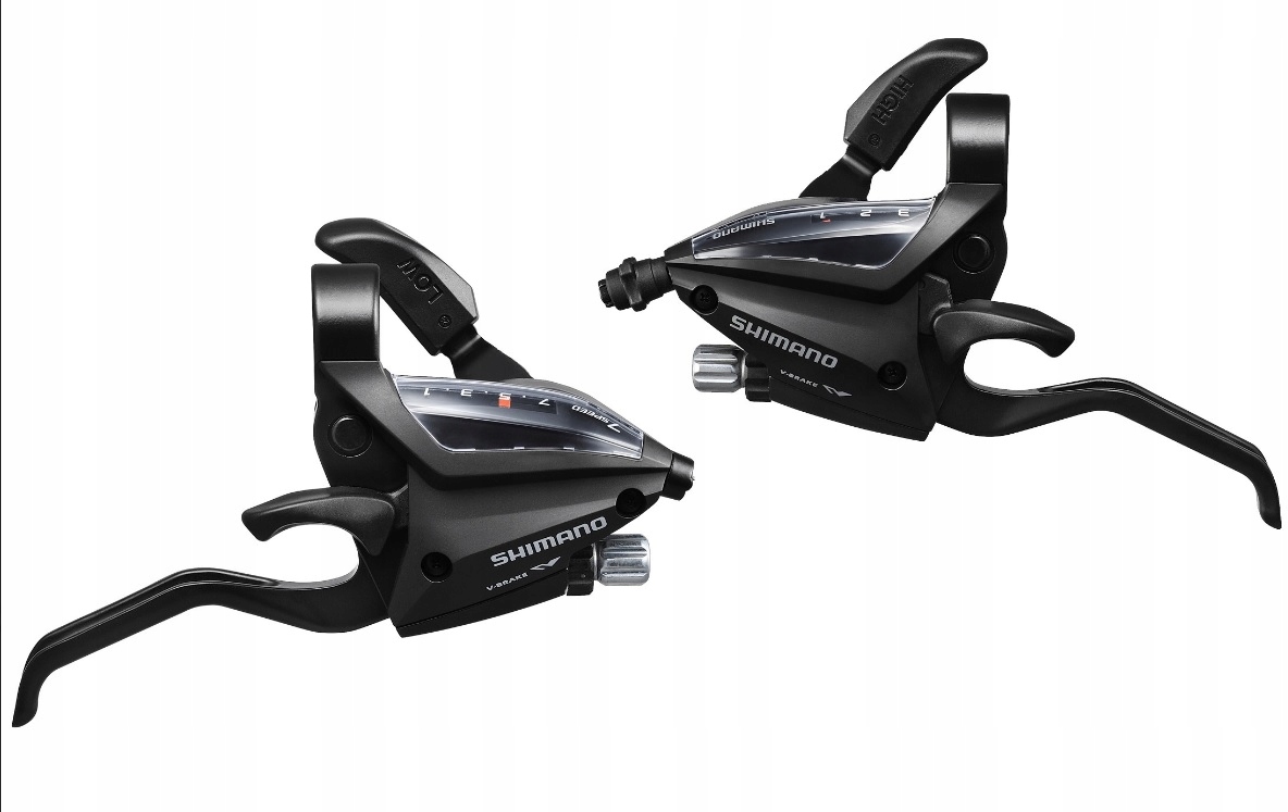 

Shimano klamkomanetki St- EF500 3x7 komplet Black