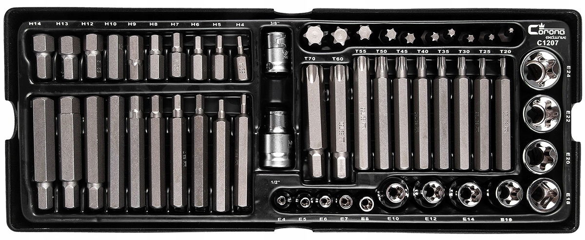 BITY TORX IMBUS i NASADKI TORX WKŁAD CORONA C1207 Kod producenta C1207