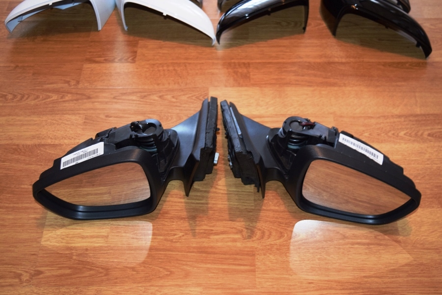 LUSTERKO LEWE PRAWE 5PIN FORD FOCUS MK4 IV NOWE Kolor srebrny