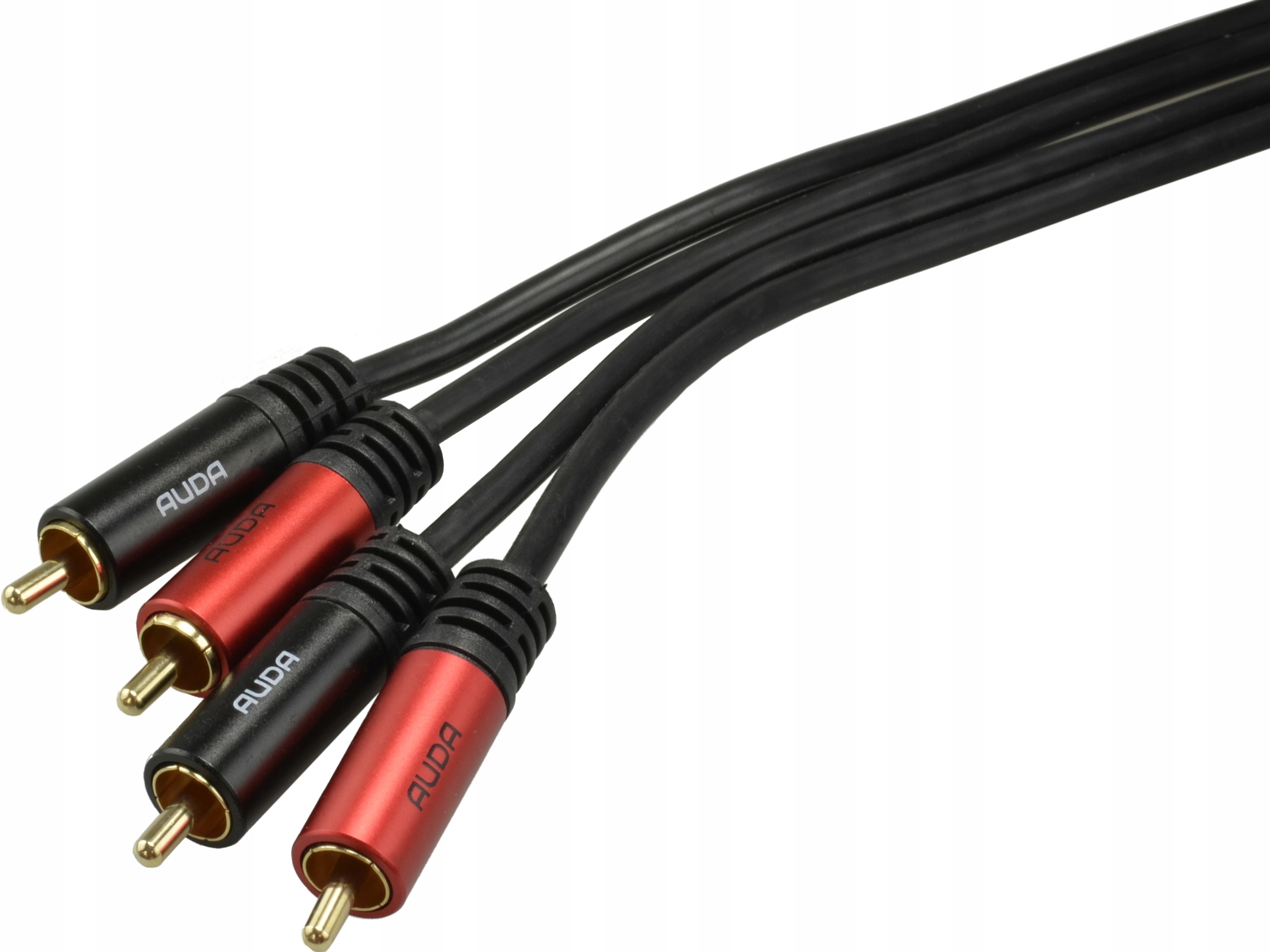 

Auda Kabel przewód audio 2xRCA 2RCA Cinch 10m