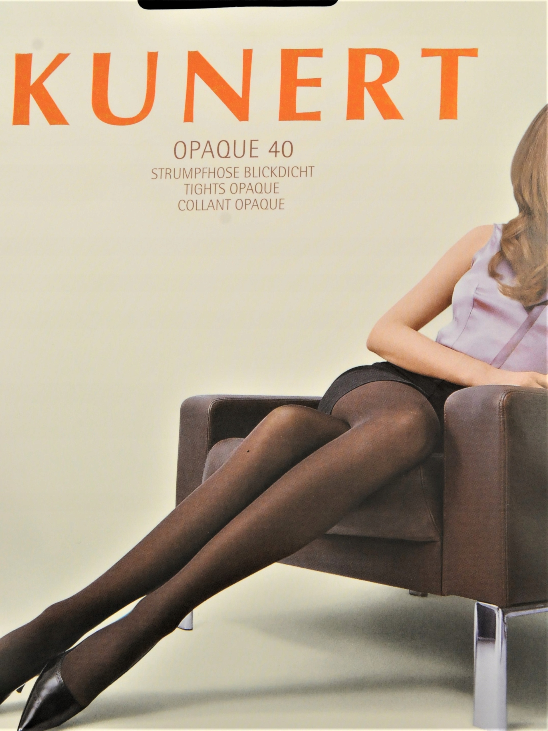 

Rajstopy Kunert Mikro 40 Opaque Czarny L 42-44 Lux