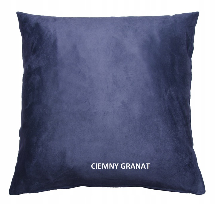 

Poszewka Zamsz 45x45 Victor Zamszowana C. Granat