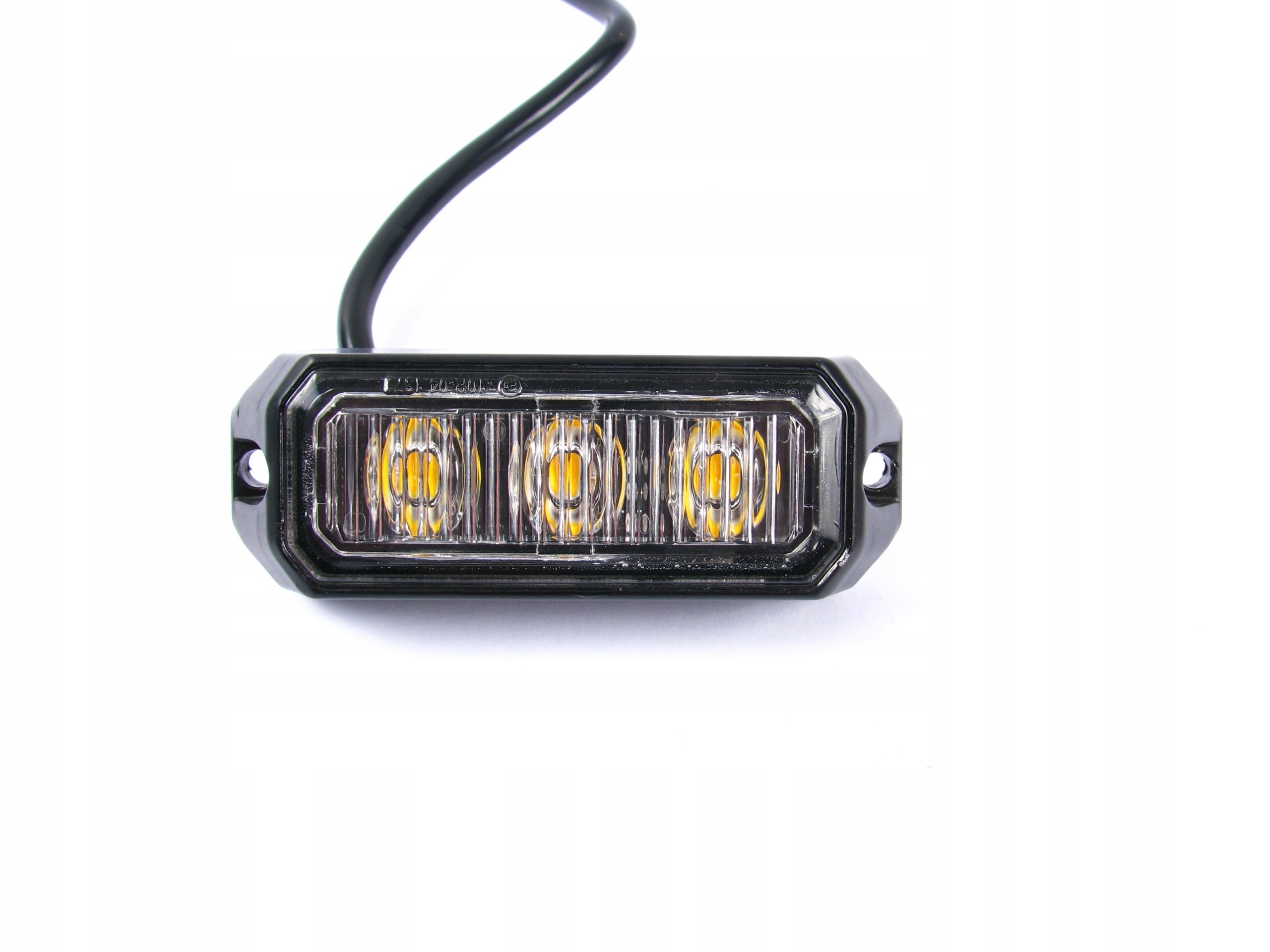 LAMPA 3 LED OSTRZEGAWCZA STROBOSKOP POMOC LAWETA Numer katalogowy części LW0023