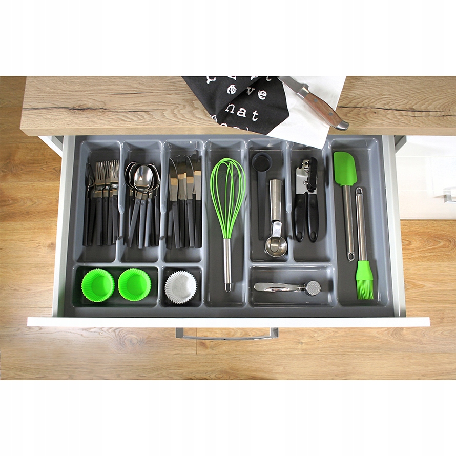 WKŁAD NA SZTUĆCE DO SZUFLADY BLUM ORGANIZER UNI 80 Szerokość produktu 73 cm