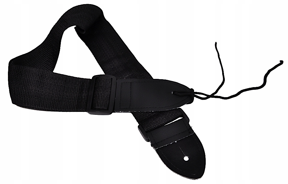 Pasek do GITARY UKULELE czarna taśma