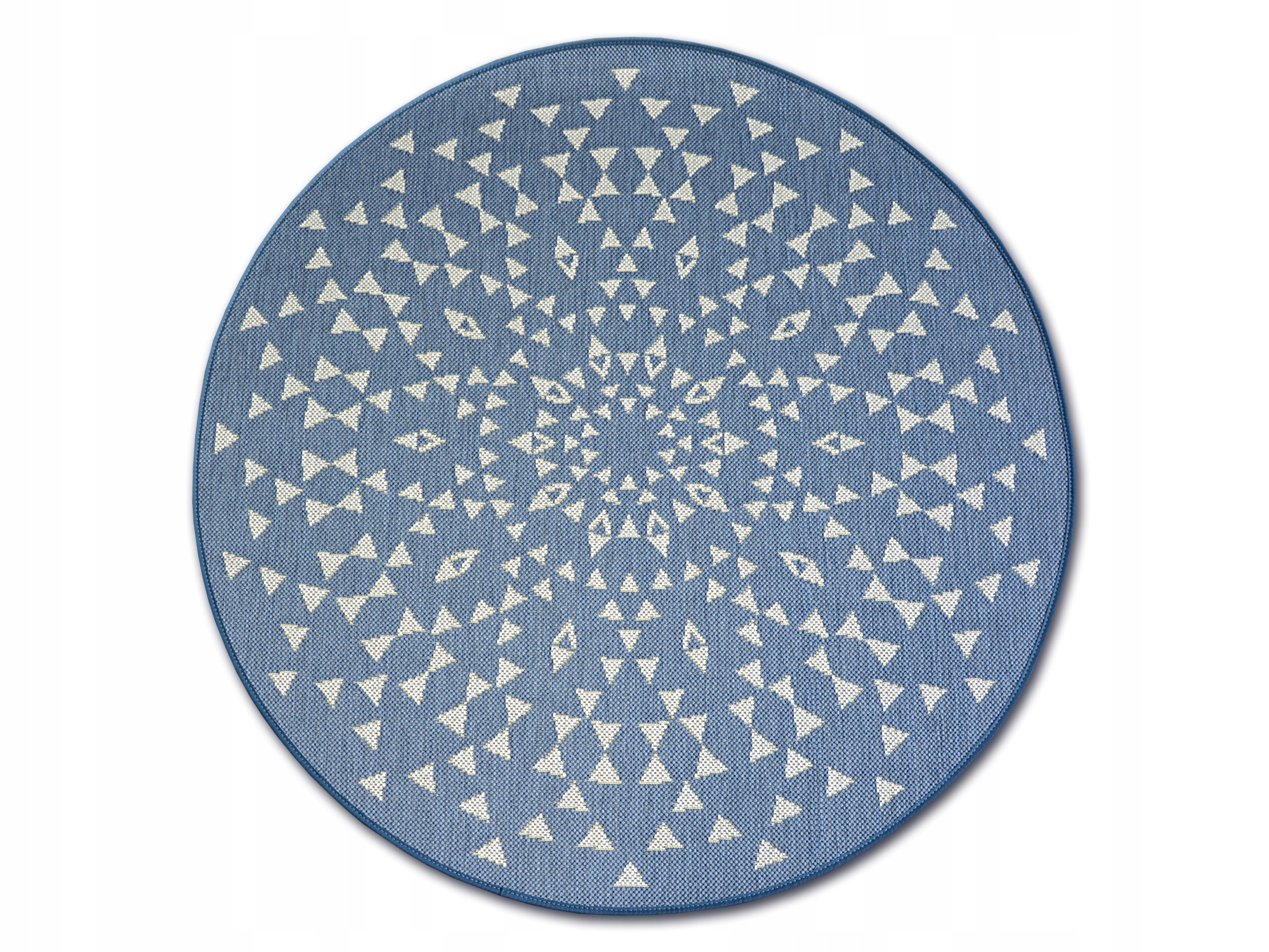 

Dywan Płasko Tkany Juta Koło 120 cm Sizal Boho