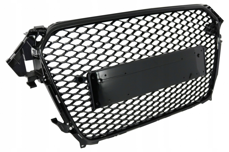 решетка радиатора Audi A4 B8 (2012-2015) RS Design Black датчик парковки