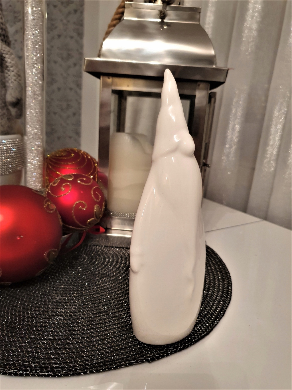 OZDOBA ŚWIĄTECZNA - MIKOŁAJ PŁASKI mały Marka Chodzież