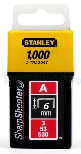 

Stanley Zszywka typ A 6mm 1000szt.1-TRA204T