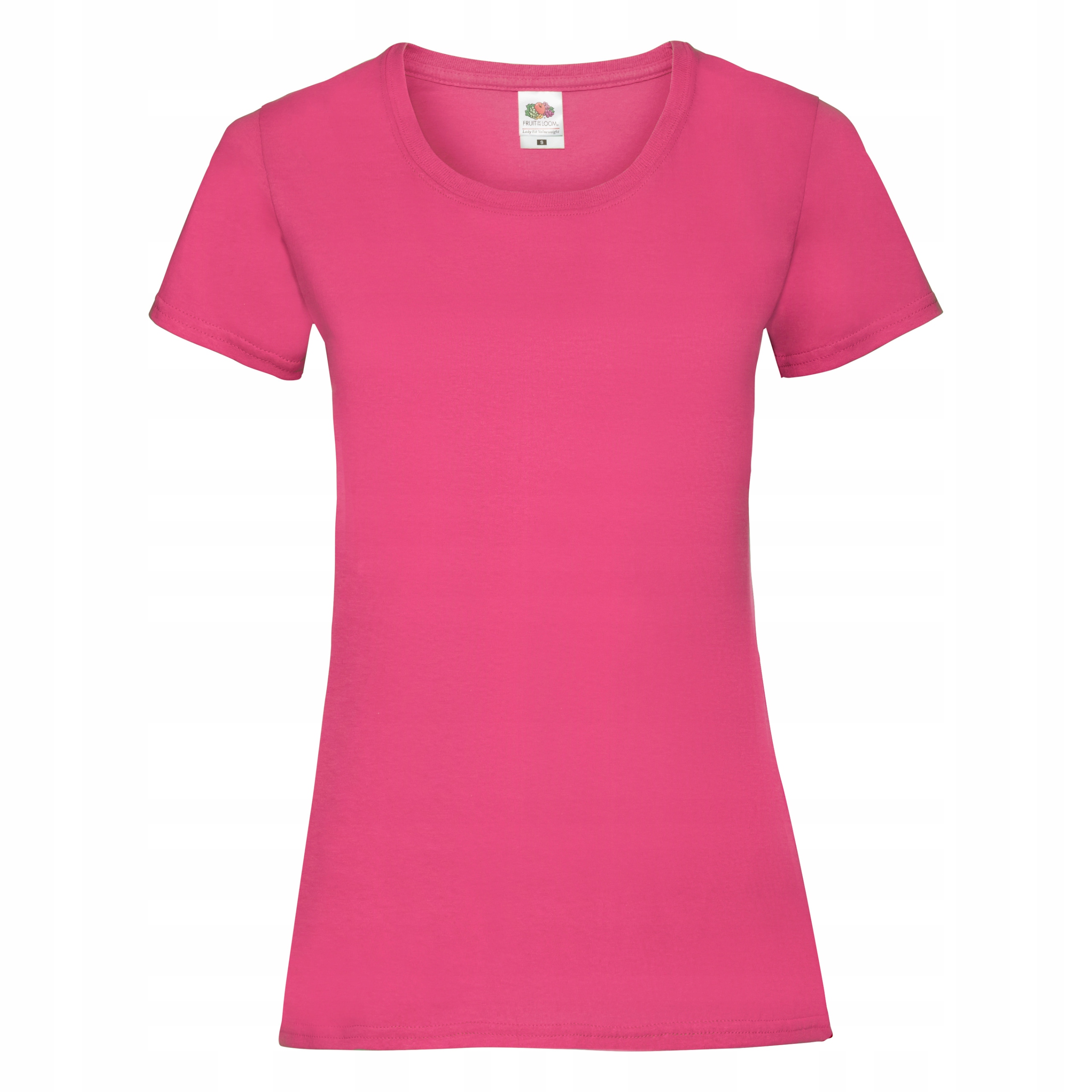 FRUIT - DAMSKA KOSZULKA T-SHIRT vw fuchsia M